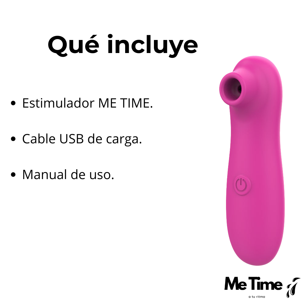 Me Time - Estimulador femenino tecnología Air Pulse